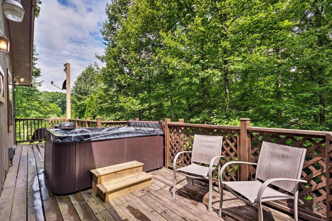 Bryson City Cabin In Smoky Mountains With Hot Tub! Экстерьер фото