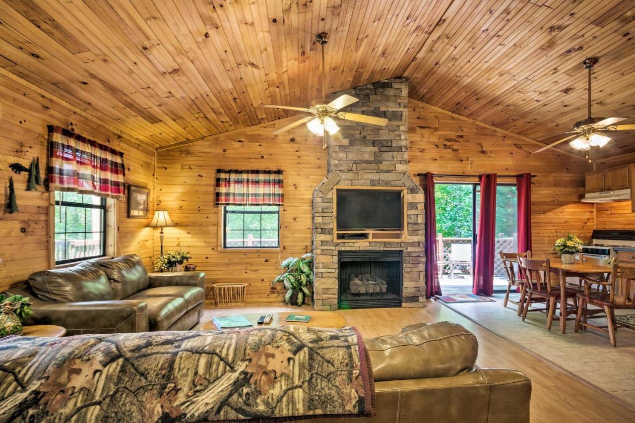Bryson City Cabin In Smoky Mountains With Hot Tub! Экстерьер фото