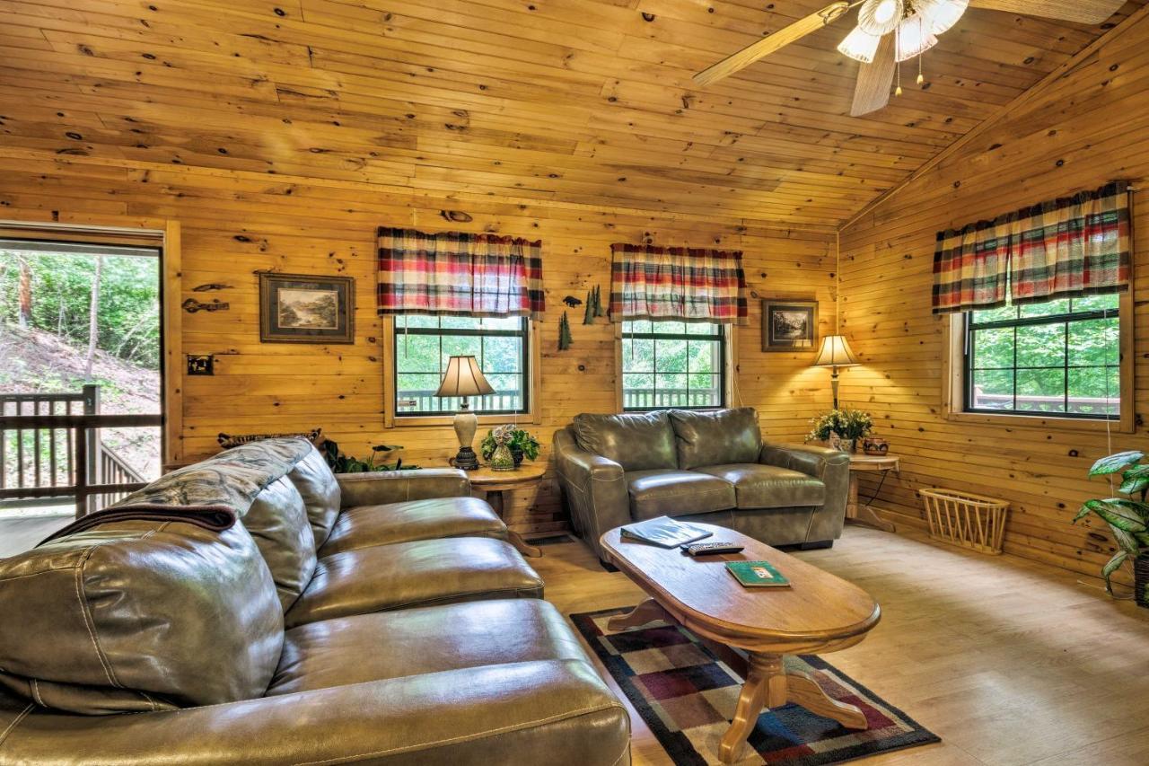 Bryson City Cabin In Smoky Mountains With Hot Tub! Экстерьер фото