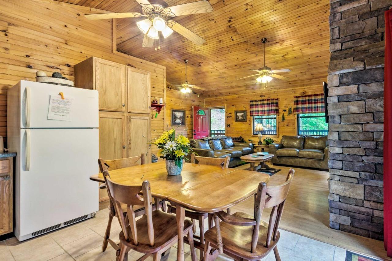 Bryson City Cabin In Smoky Mountains With Hot Tub! Экстерьер фото